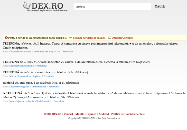A telefona dex