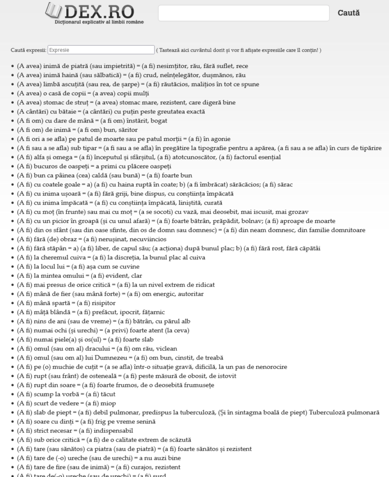 Expresiones A
